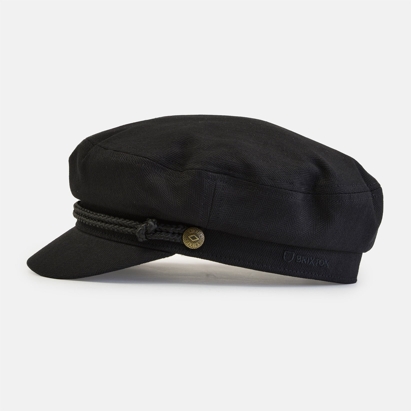 Brixton Fiddler Cap - Black Schwarz Bild 2