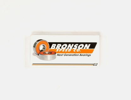 Bronson Speed Co. G2 Bearings - Orange-Silver Orange Bild 1