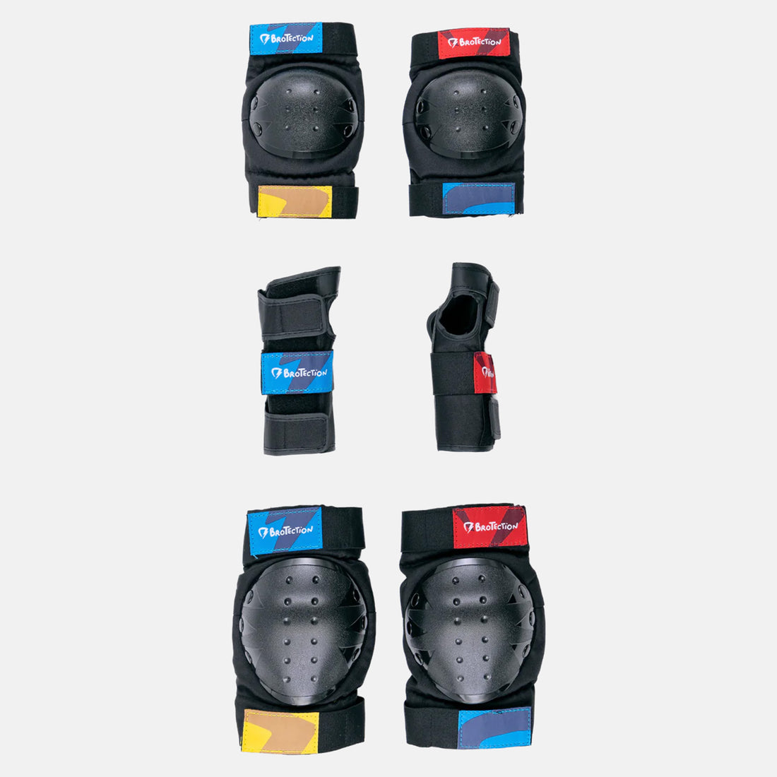 BroTection Protection Set - Color Block Schwarz Bild 1