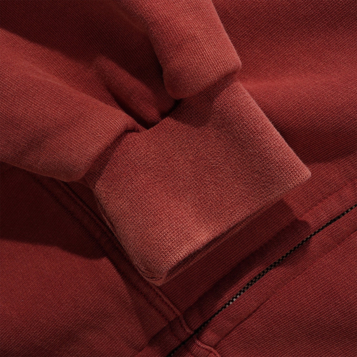 Butter Goods Amplify Zip-Hoodie - Red Rot Bild 3