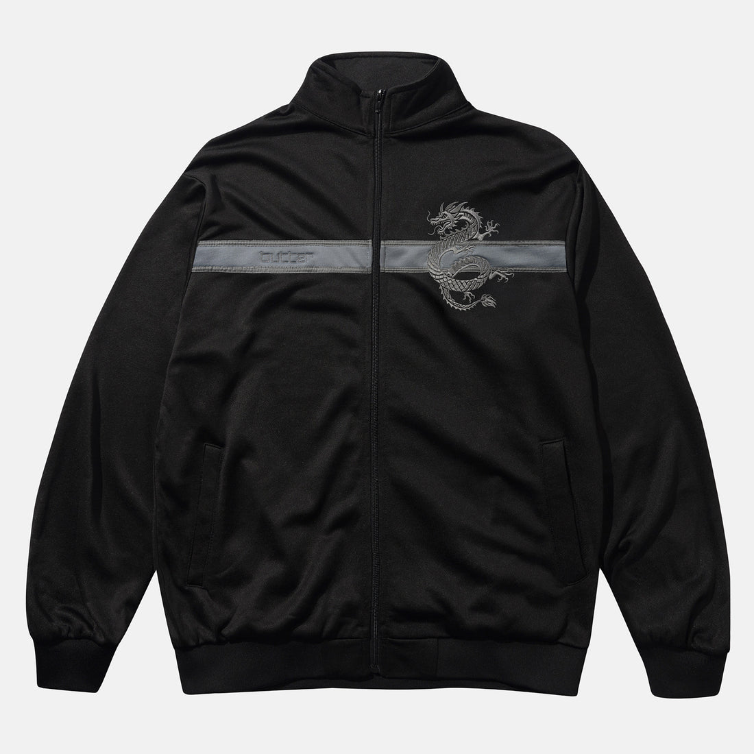 Butter Goods Dragon Tricot Jacket - Black Schwarz Bild 1