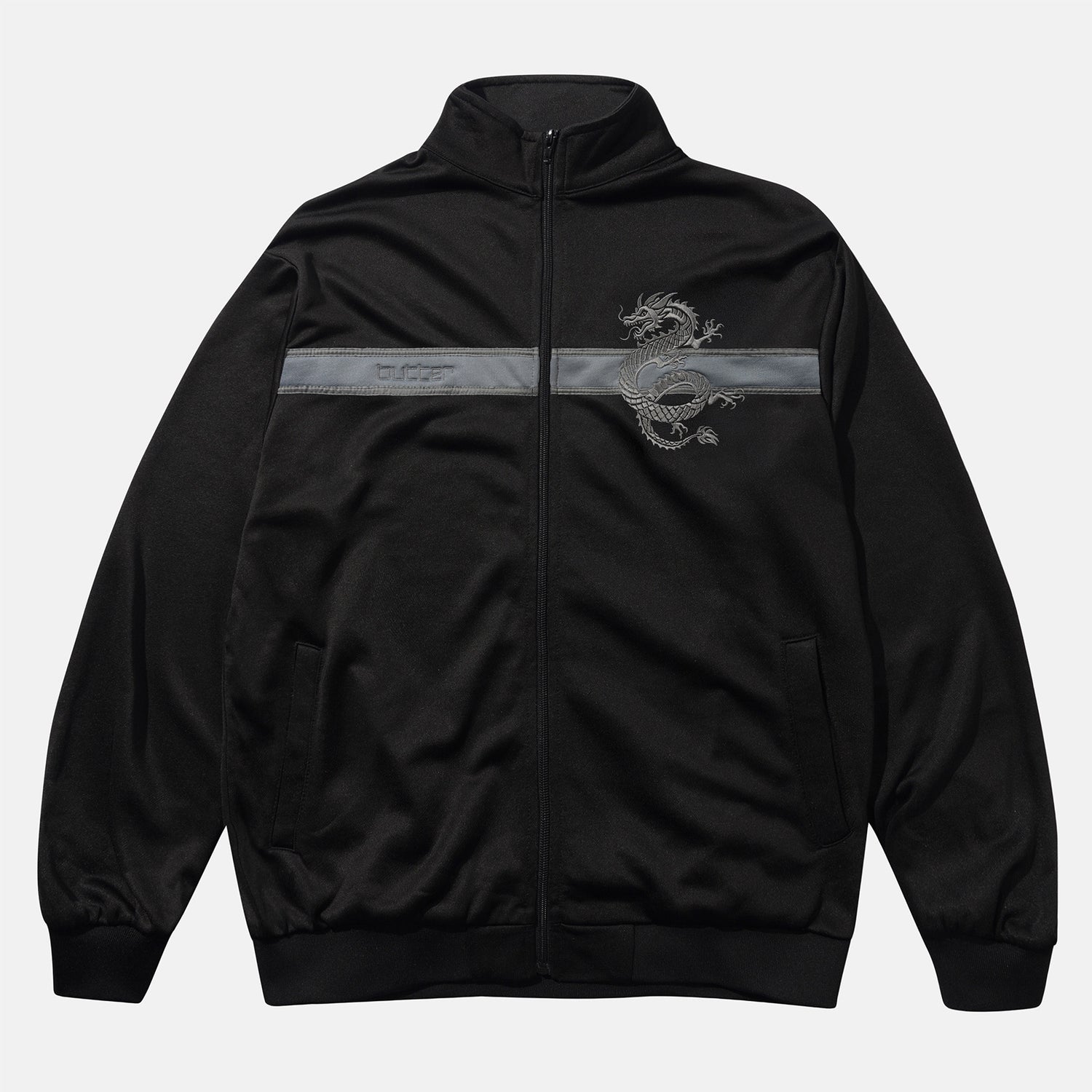 Butter Goods Dragon Tricot Jacket - Black Schwarz Bild 1