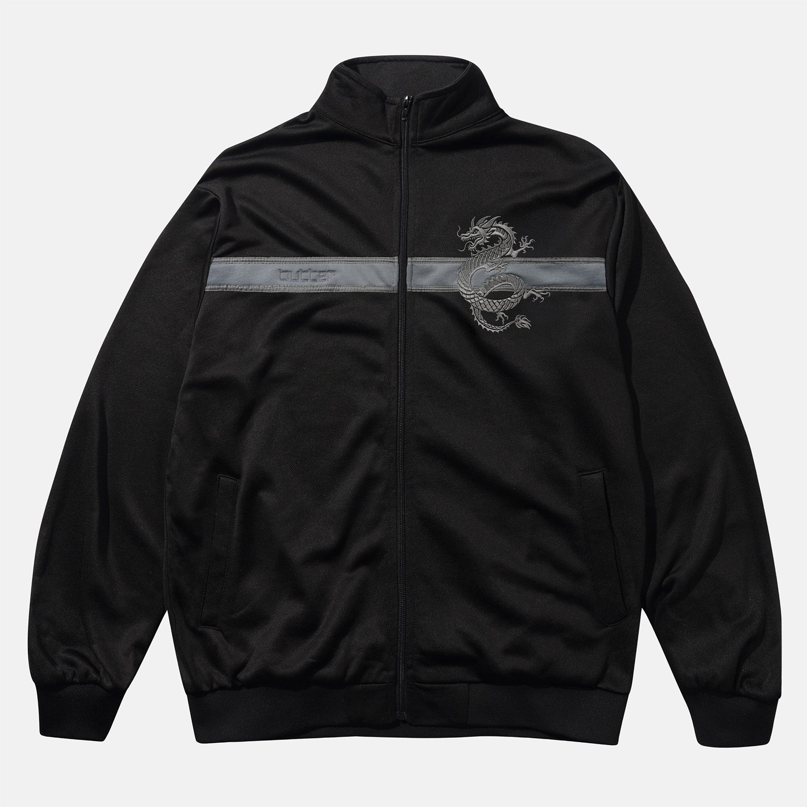 Butter Goods Dragon Tricot Jacket - Black Schwarz Bild 1