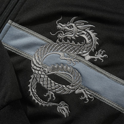 Butter Goods Dragon Tricot Jacket - Black Schwarz Bild 2