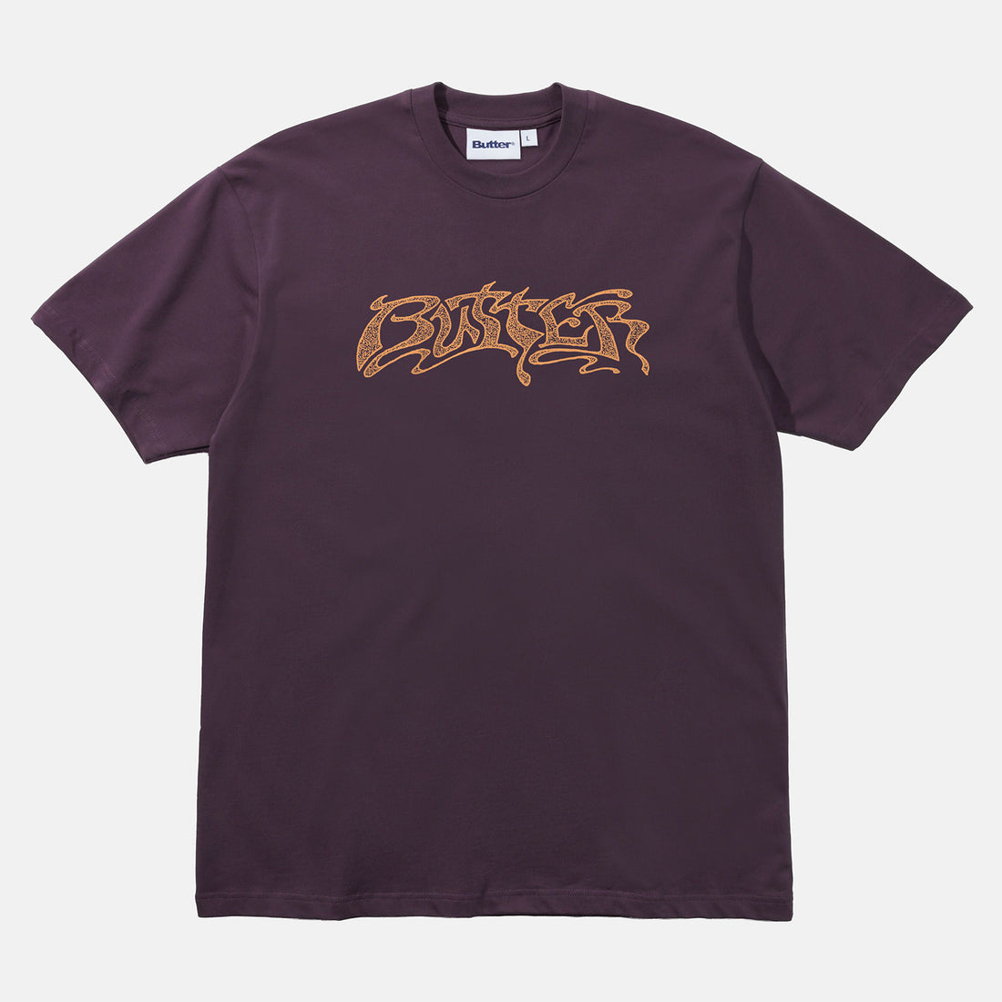 Butter Goods Drummer T-Shirt - Eggplant Lila Bild 1