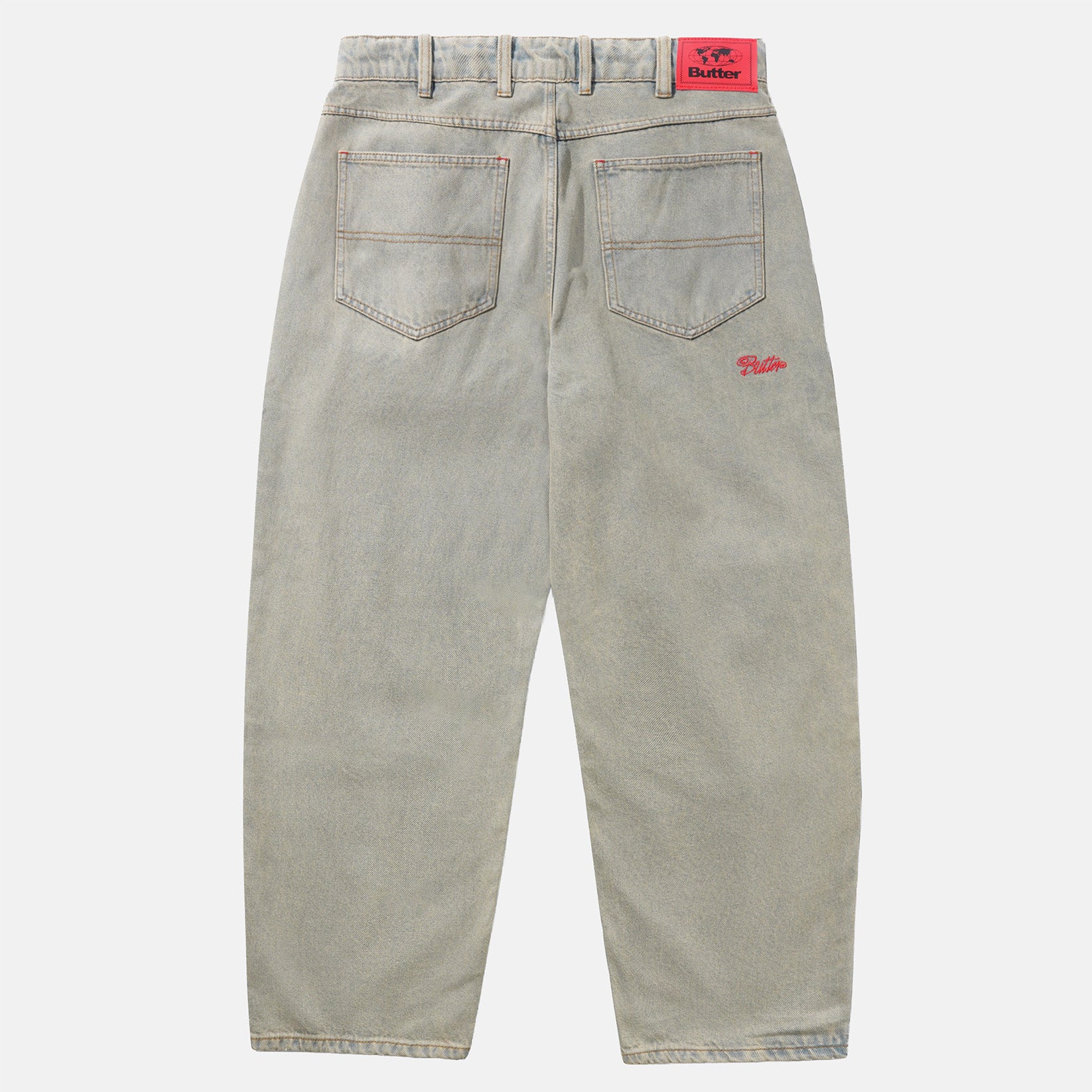 Butter Goods Garage Denim Jeans - Sunfade Blue Blau Bild 1