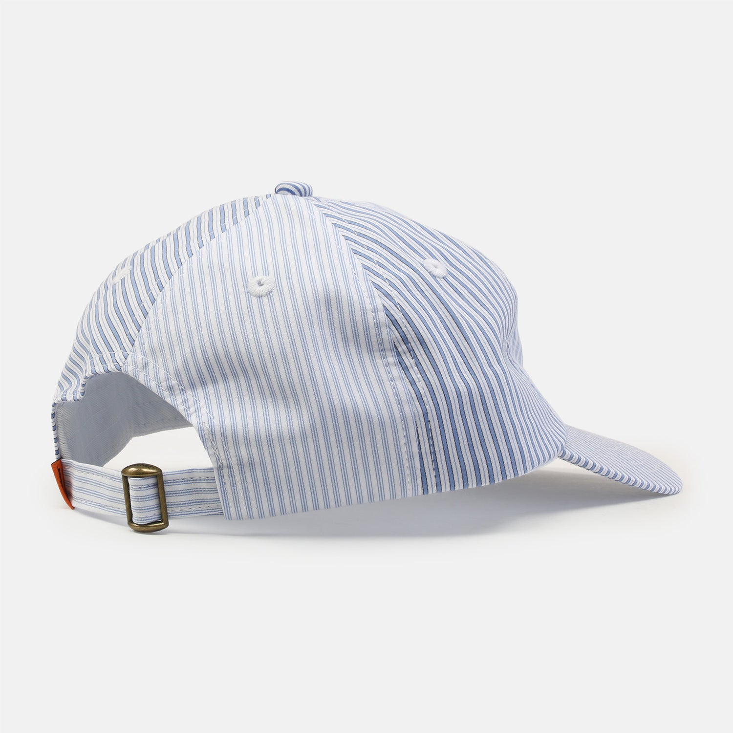 Butter Goods Rounded Logo 6 Panel Cap - Blue Stripe Blau Bild 3