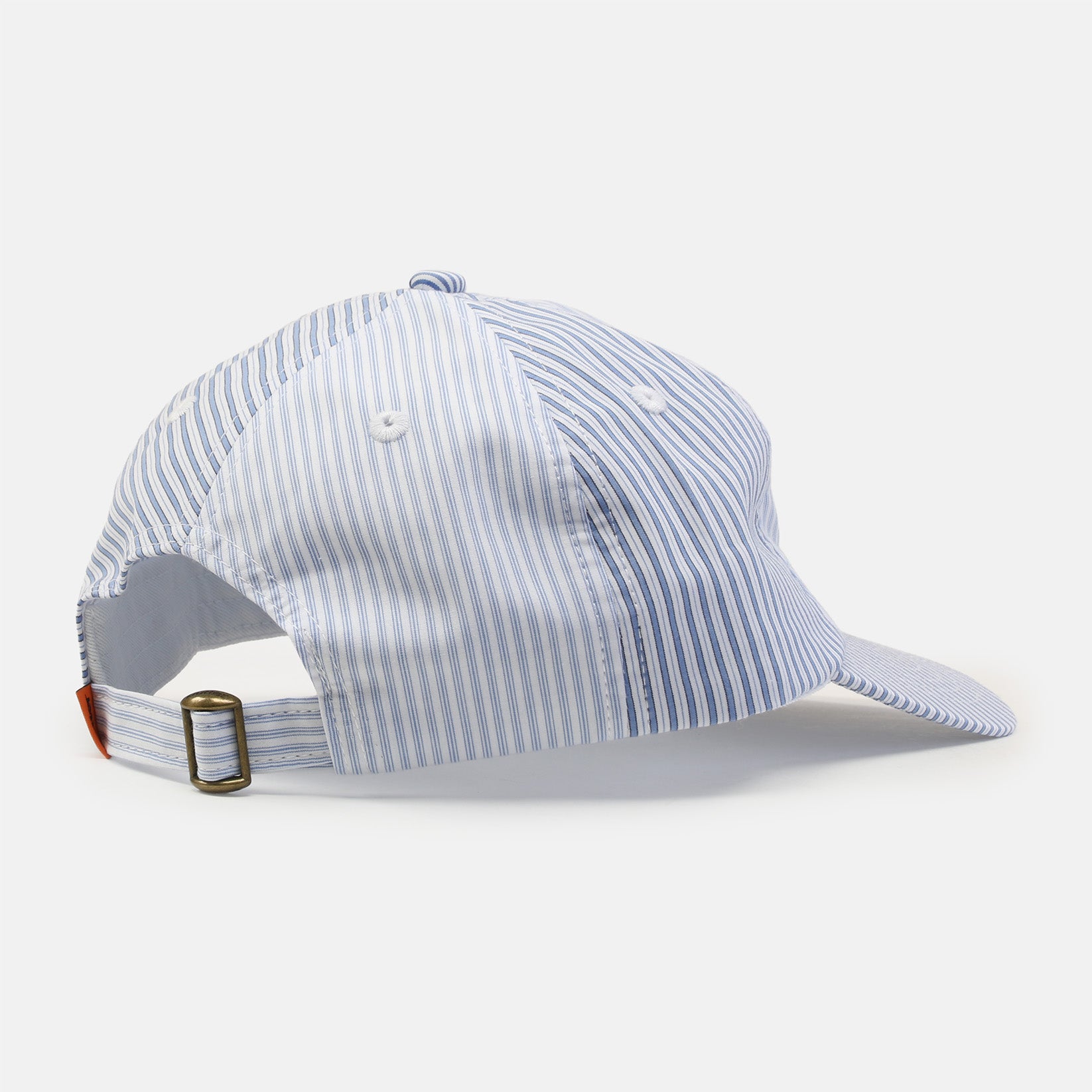 Butter Goods Rounded Logo 6 Panel Cap - Blue Stripe Blau Bild 3