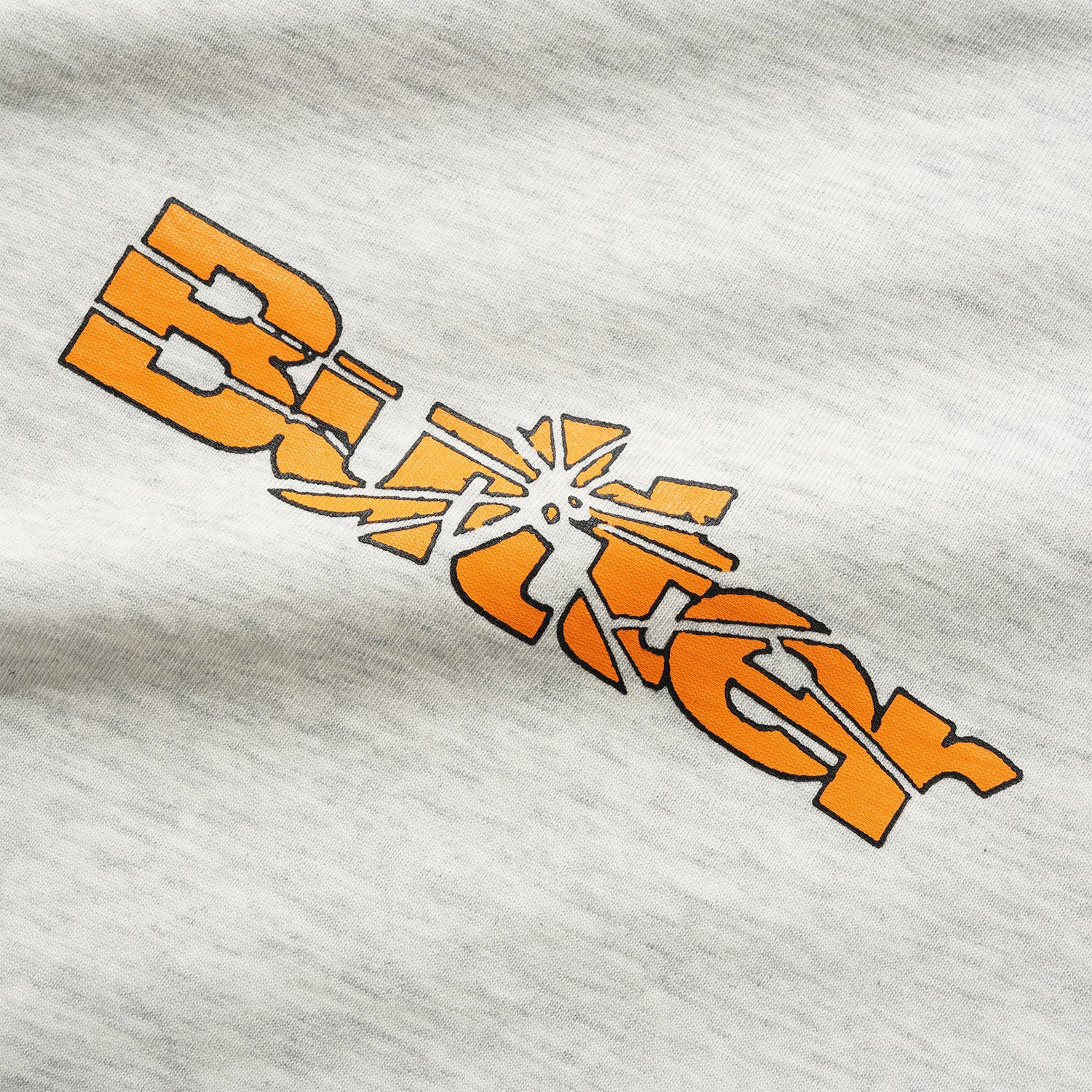 Butter Goods Smashed Logo T-Shirt - Ash Grau Bild 2