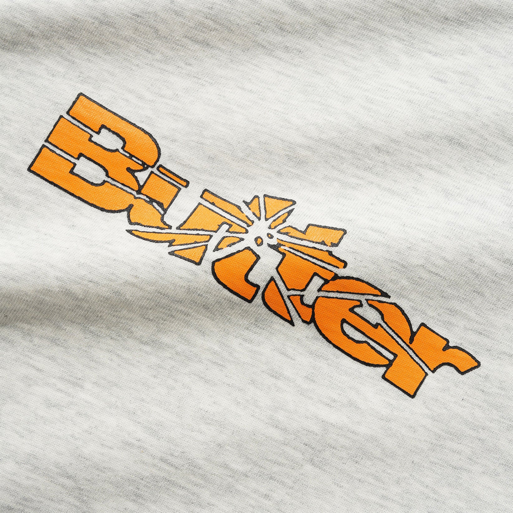 Butter Goods Smashed Logo T-Shirt - Ash Grau Bild 2