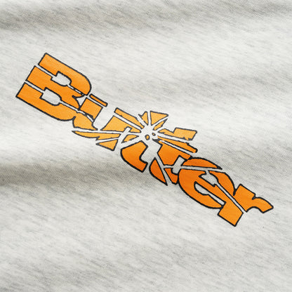 Butter Goods Smashed Logo T-Shirt - Ash Grau Bild 2