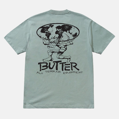 Butter Goods Terrain T-Shirt - Dull Mint Grün Bild 1
