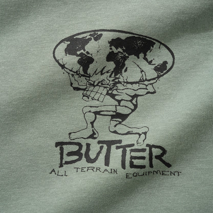 Butter Goods Terrain T-Shirt - Dull Mint Grün Bild 4