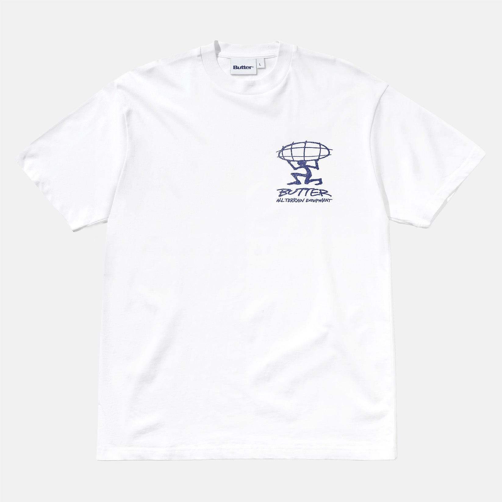 Butter Goods Terrain T-Shirt - White Weiß Bild 2