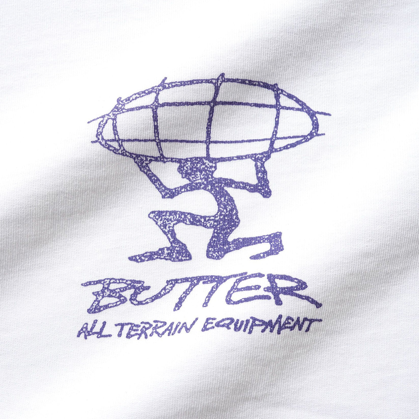 Butter Goods Terrain T-Shirt - White Weiß Bild 3