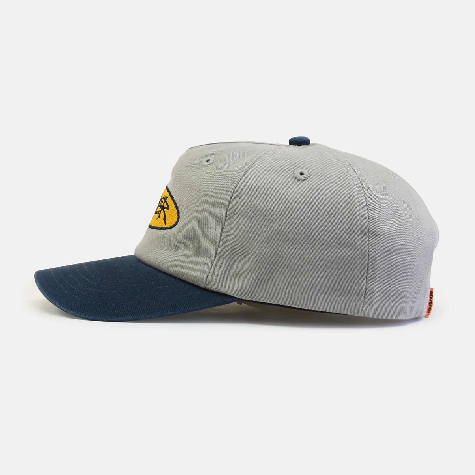 Butter Goods Tide 5 Panel Cap - Washed Grey Grau Bild 2
