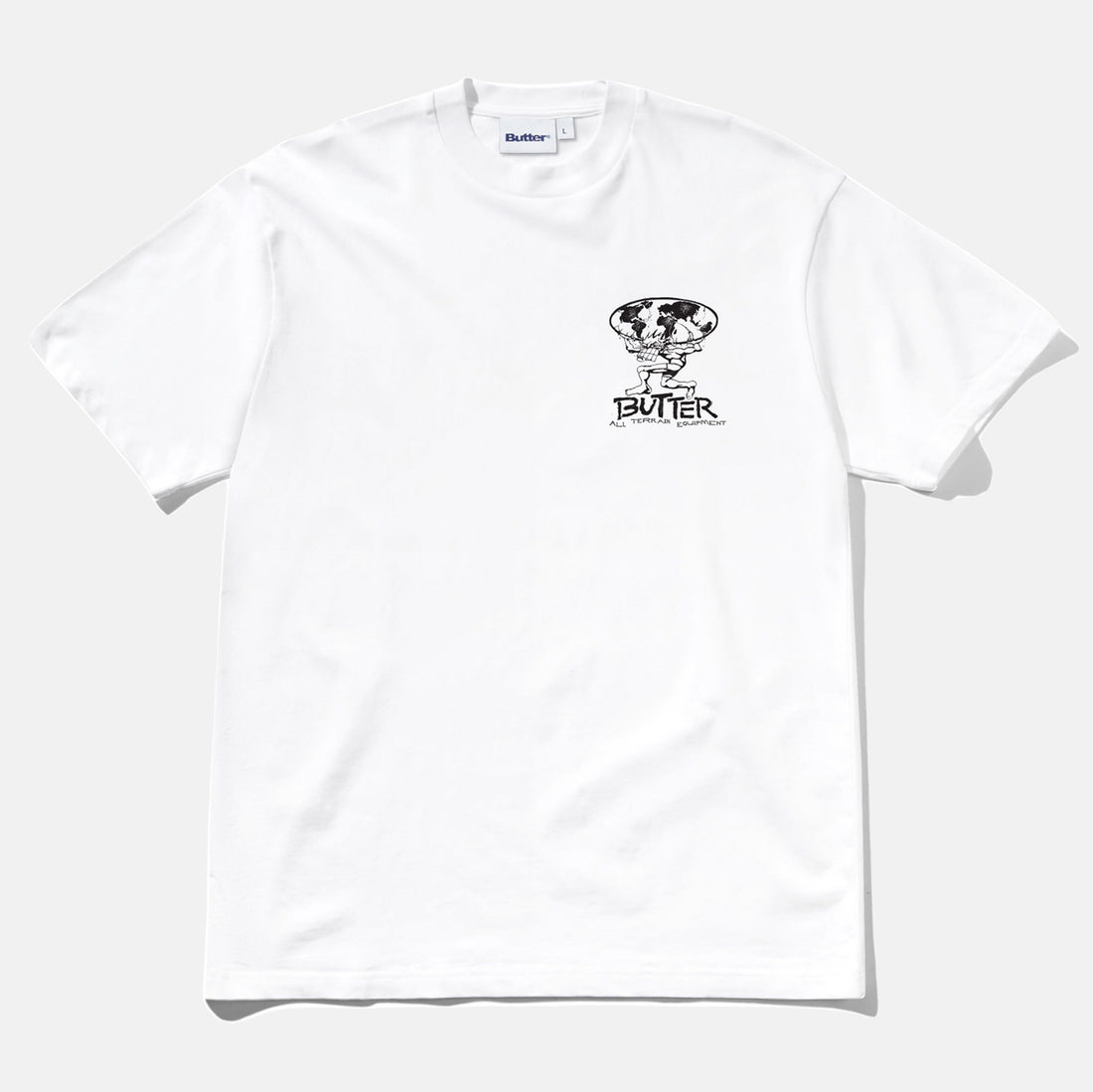 Butter Goods Tide T-Shirt - White Weiß Bild 2