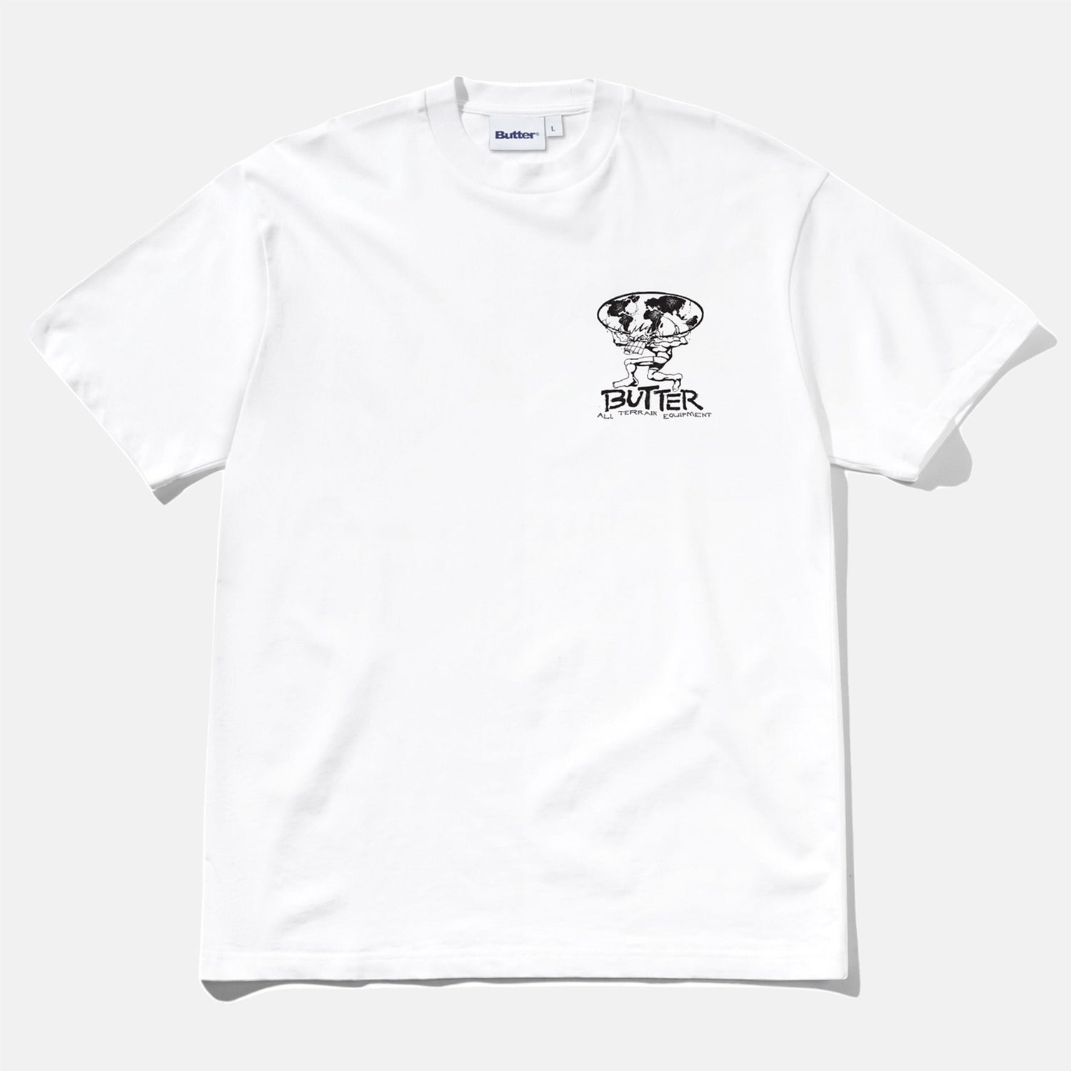 Butter Goods Tide T-Shirt - White Weiß Bild 2