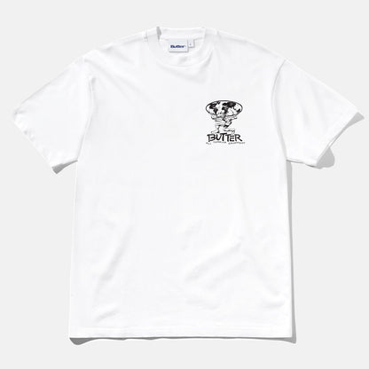 Butter Goods Tide T-Shirt - White Weiß Bild 2