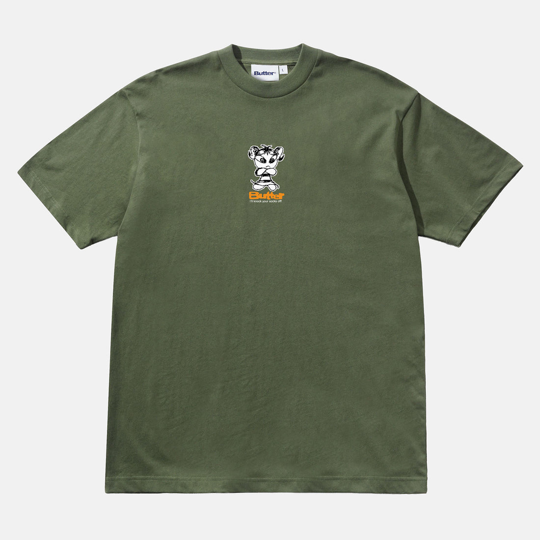 Butter Goods Vexed T-Shirt - Army Grün Bild 1