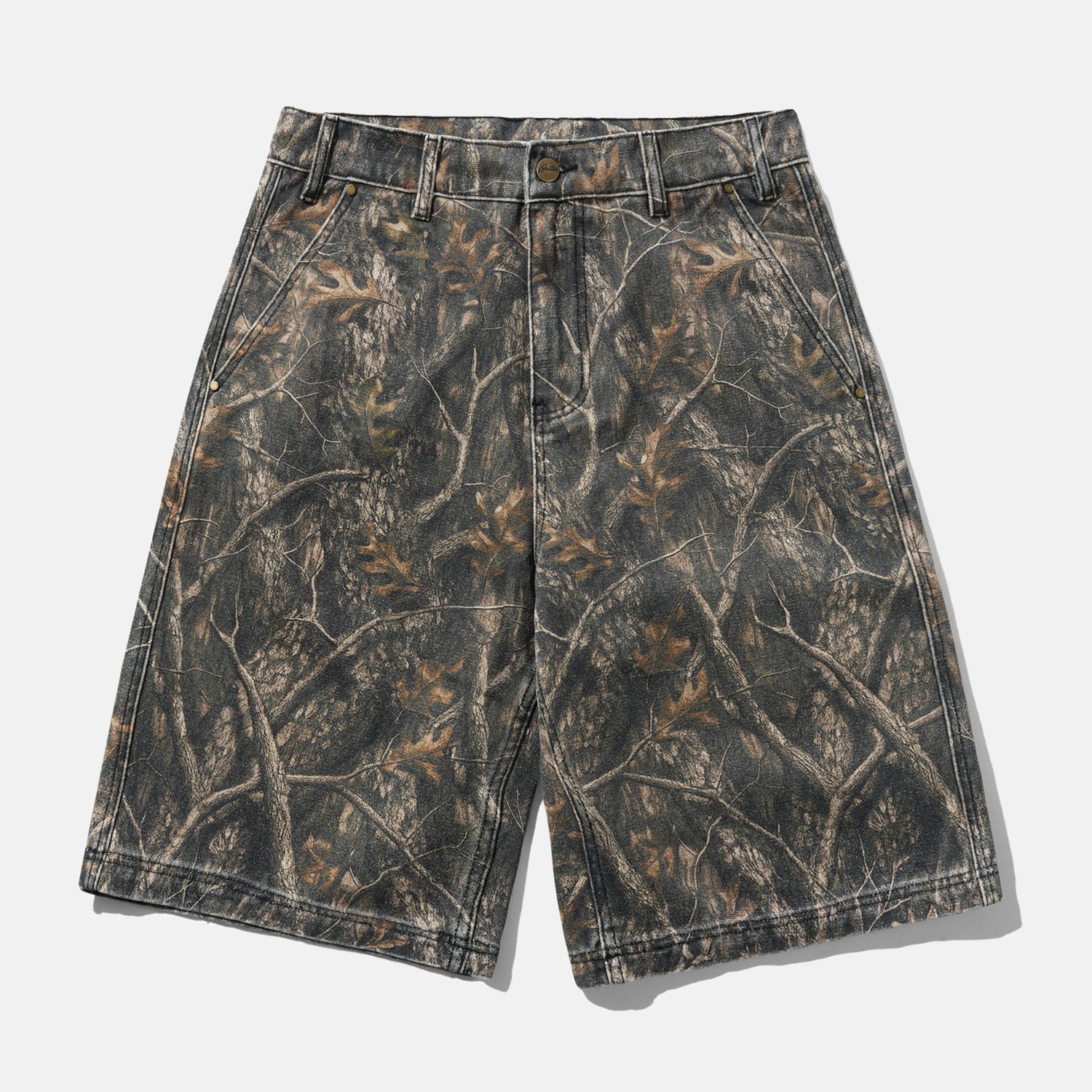 Butter Goods Work Shorts - Forest Camo Mehrfarbig Bild 2