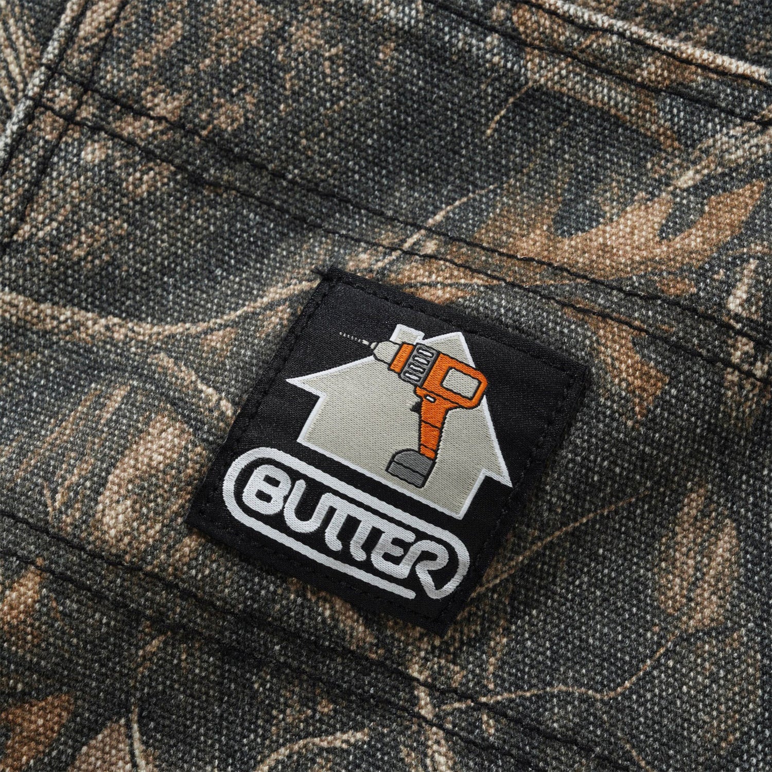 Butter Goods Work Shorts - Forest Camo Mehrfarbig Bild 3