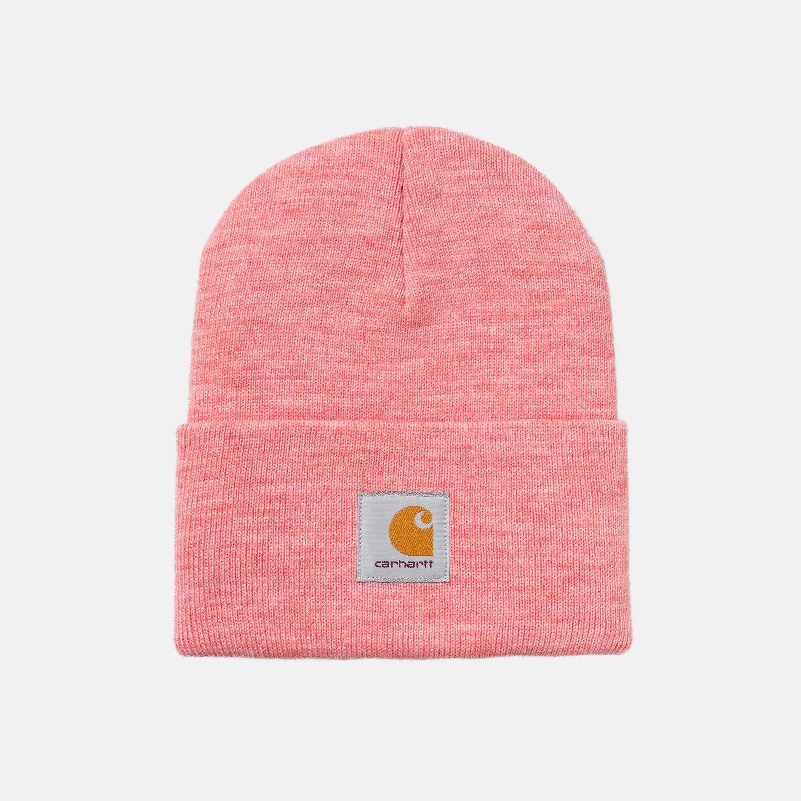 Carhartt WIP Acrylic Watch Beanie - Dusty Rose Heather - Blowout Skateshop