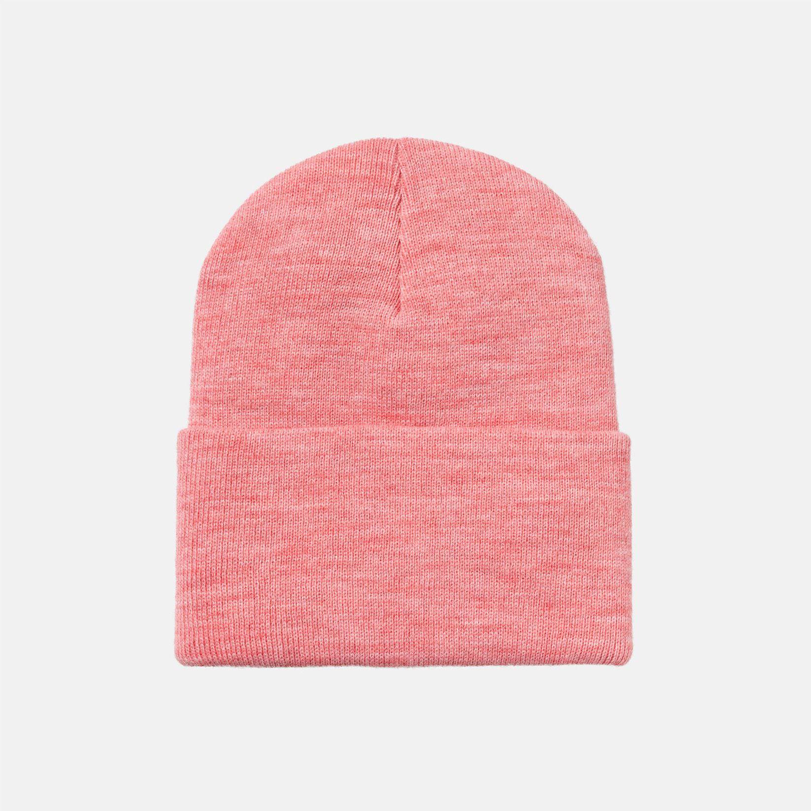 Carhartt WIP Acrylic Watch Beanie - Dusty Rose Heather - Blowout Skateshop