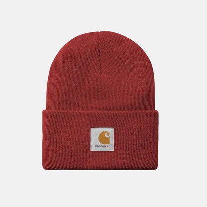 Carhartt WIP Acrylic Watch Beanie - Scarlet - Blowout Skateshop