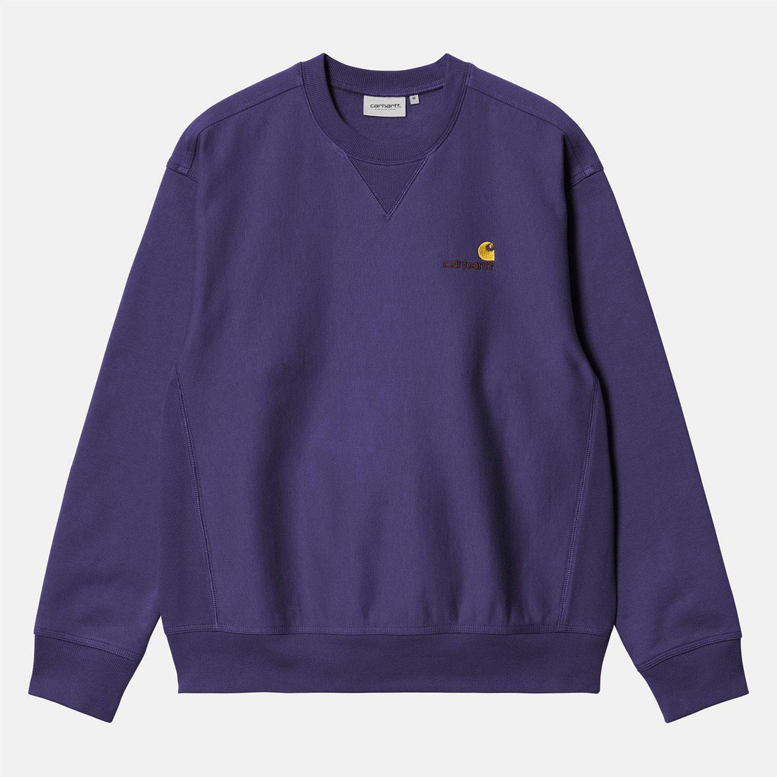 Carhartt WIP American Script Pullover - Aura - Blowout Skateshop