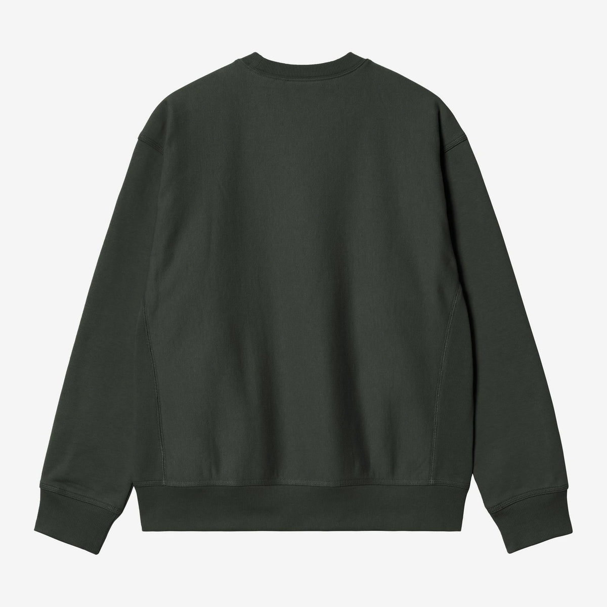 Carhartt WIP American Script Sweat in Raven, Rückansicht