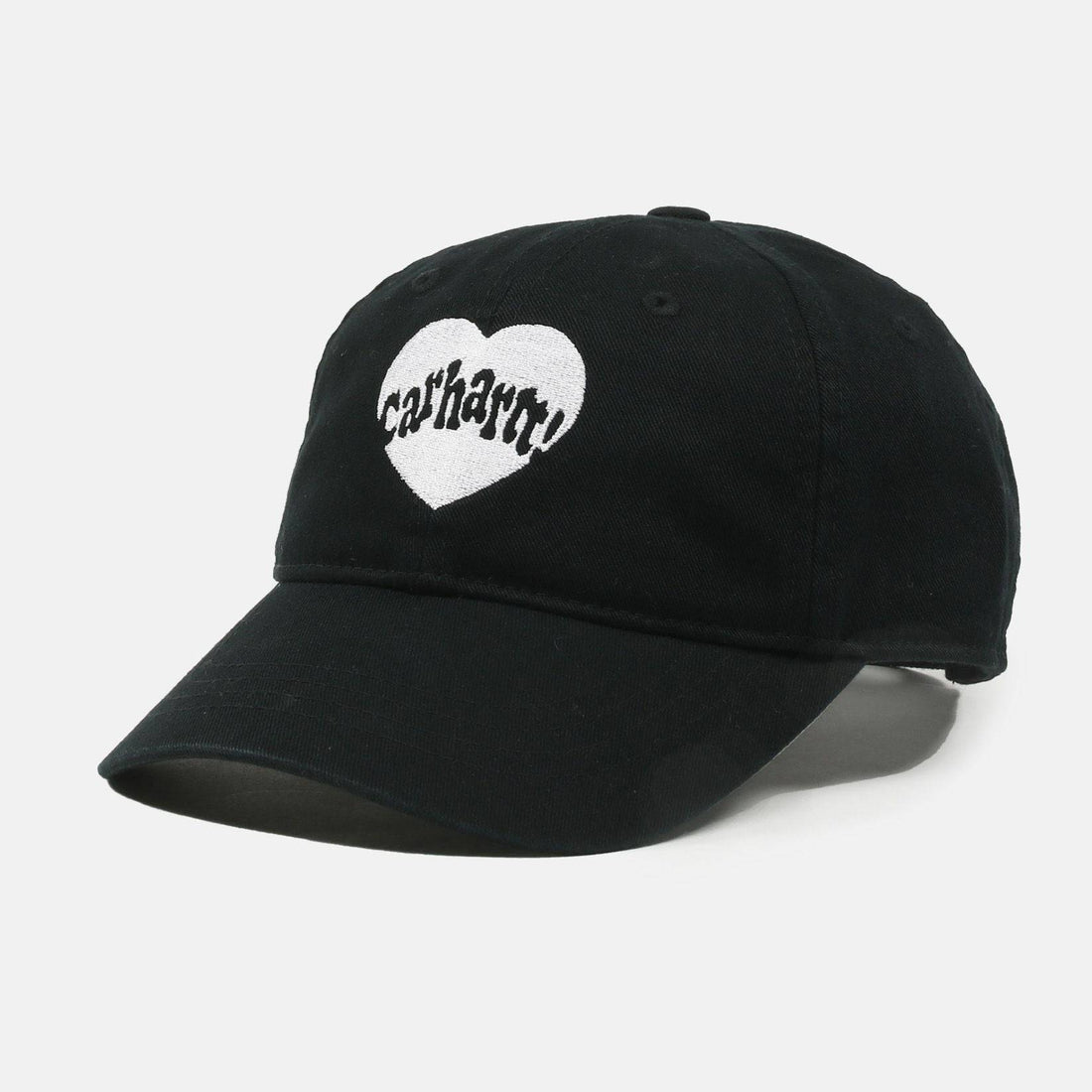 Carhartt WIP Amour Cap - Black / White - Blowout Skateshop