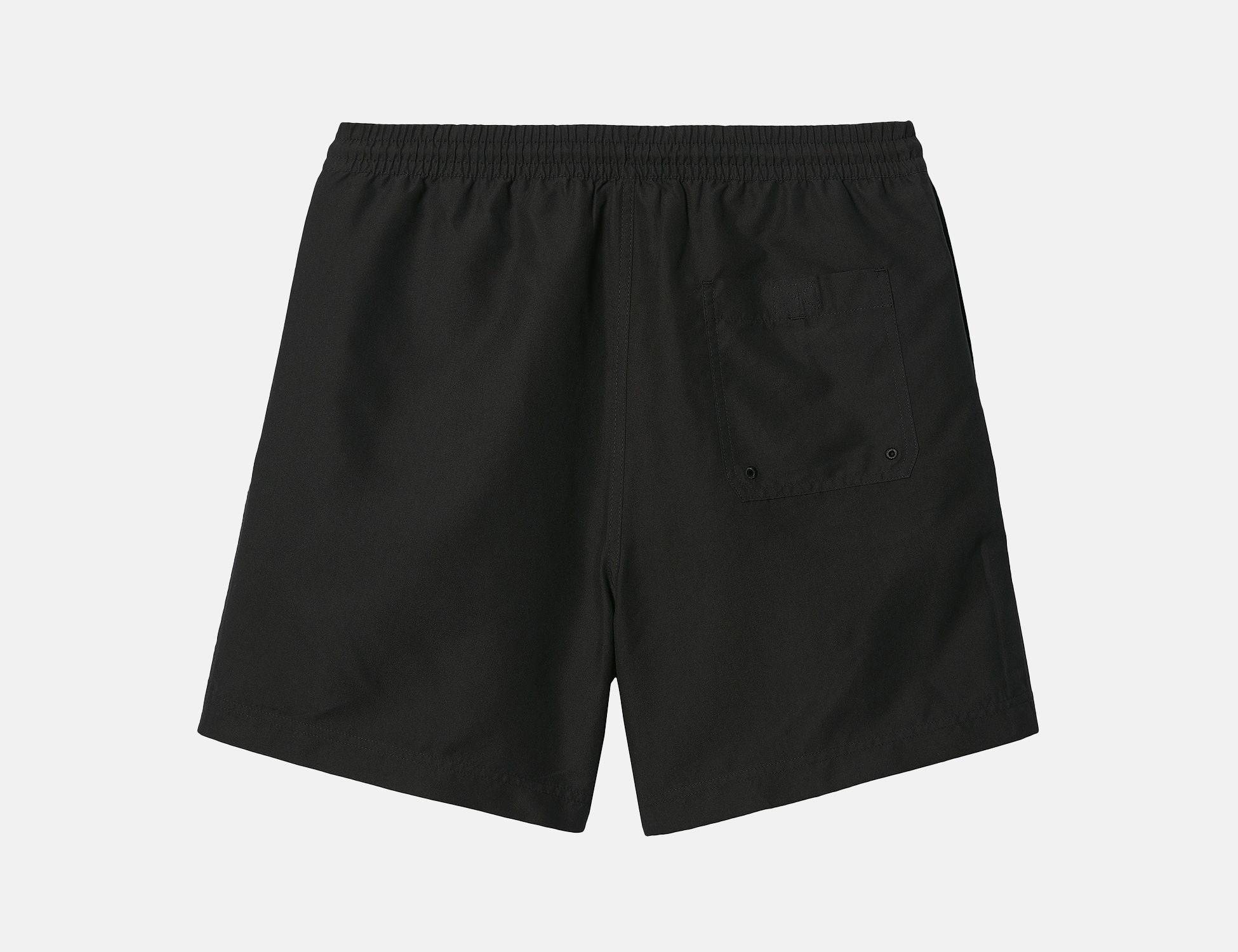 Carhartt WIP Chase Boardshort - Black / Gold - Blowout Skateshop