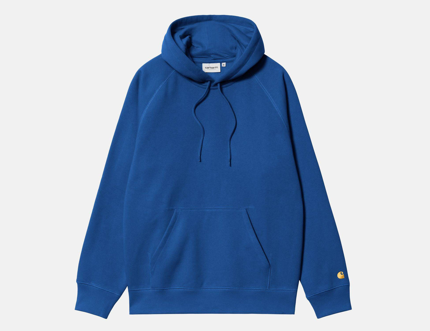 Carhartt WIP Chase Hoodie - Blue / Gold - Blowout Skateshop