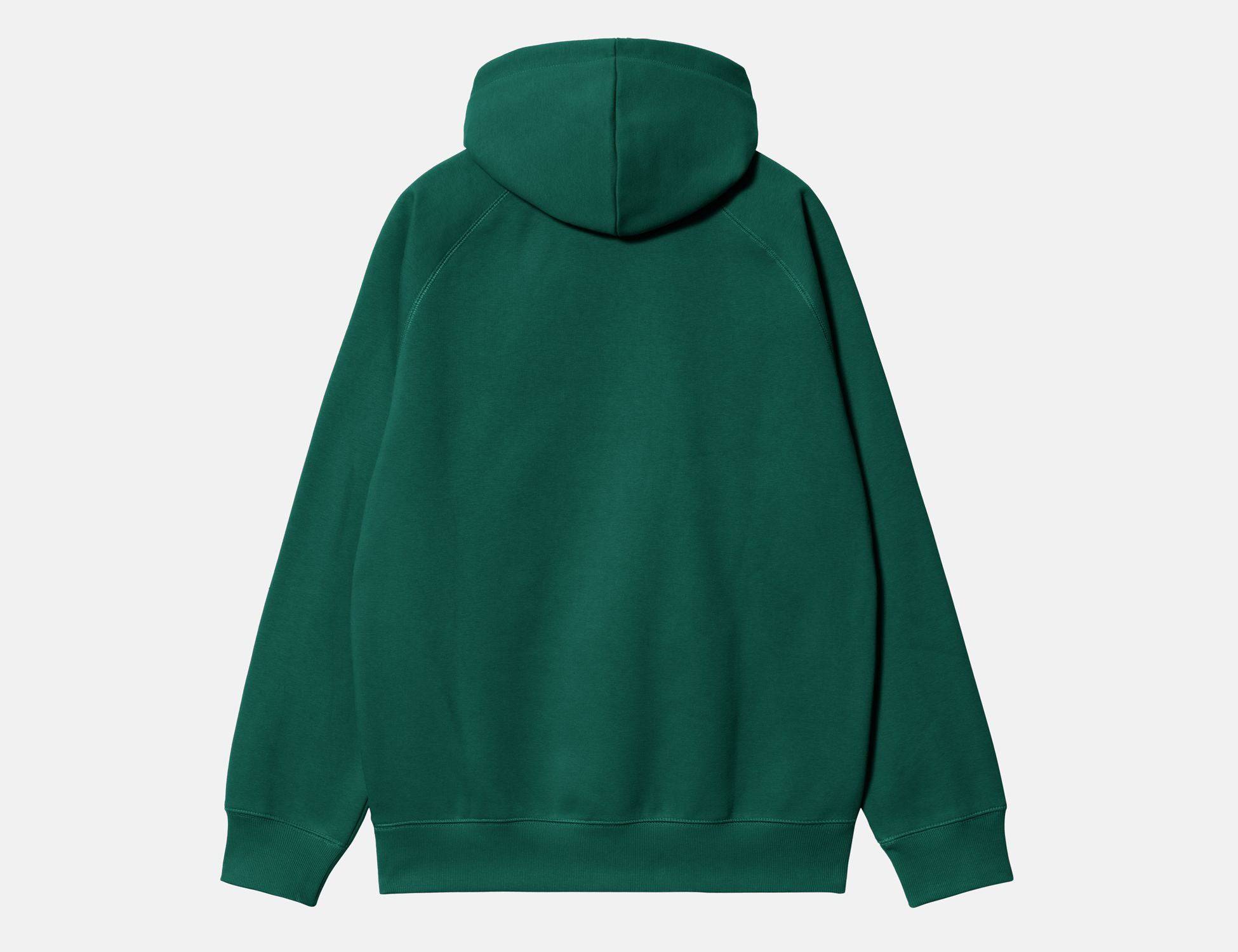 Carhartt WIP Chase Hoodie - Chervil / Gold - Blowout Skateshop