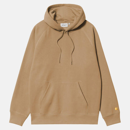 Carhartt WIP Chase Hoodie - Peanut / Gold - Blowout Skateshop