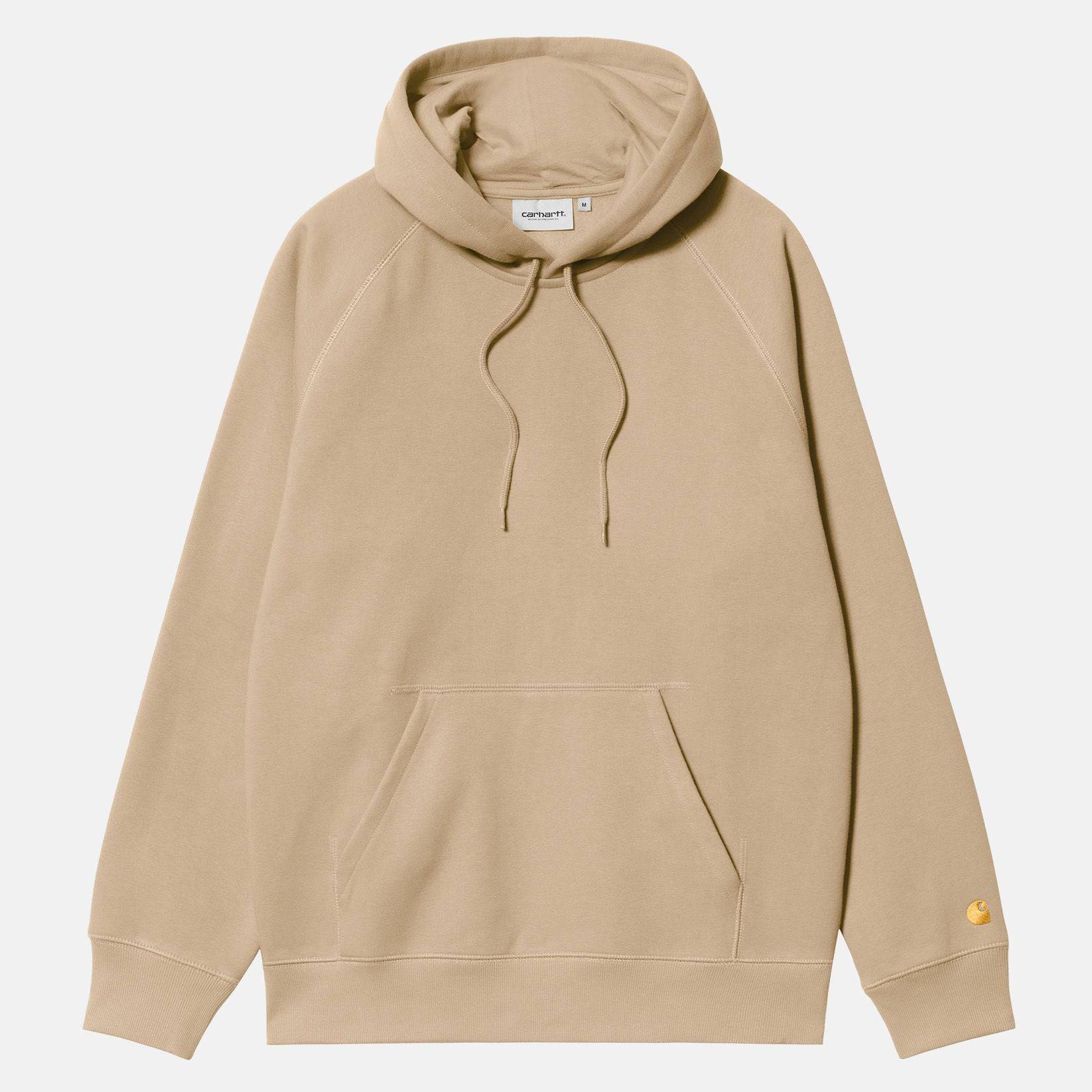 Carhartt WIP Chase Hoodie - Sable Gold - Blowout Skateshop