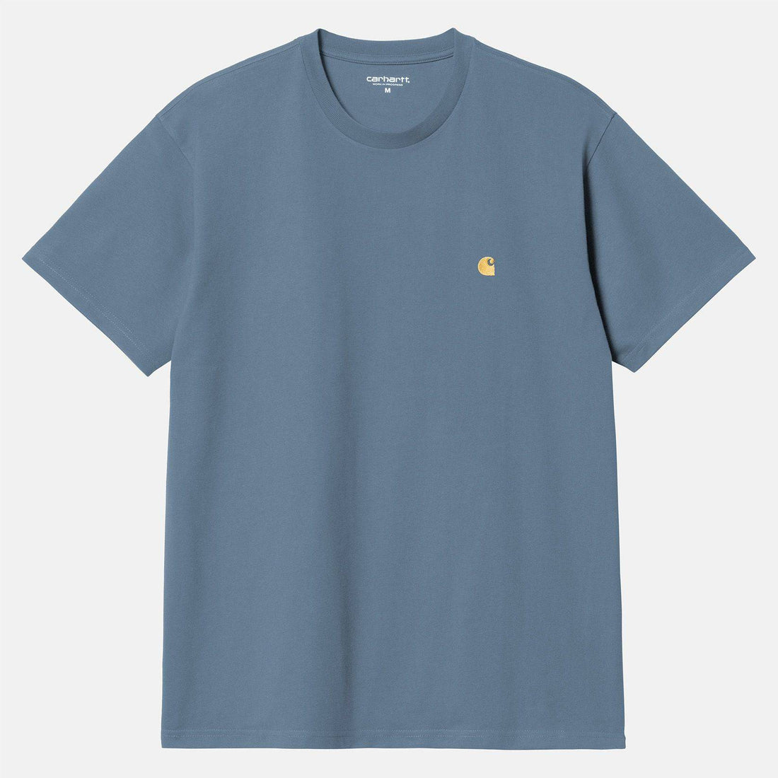 Carhartt WIP Chase T-Shirt - Positano / Gold - Blowout Skateshop