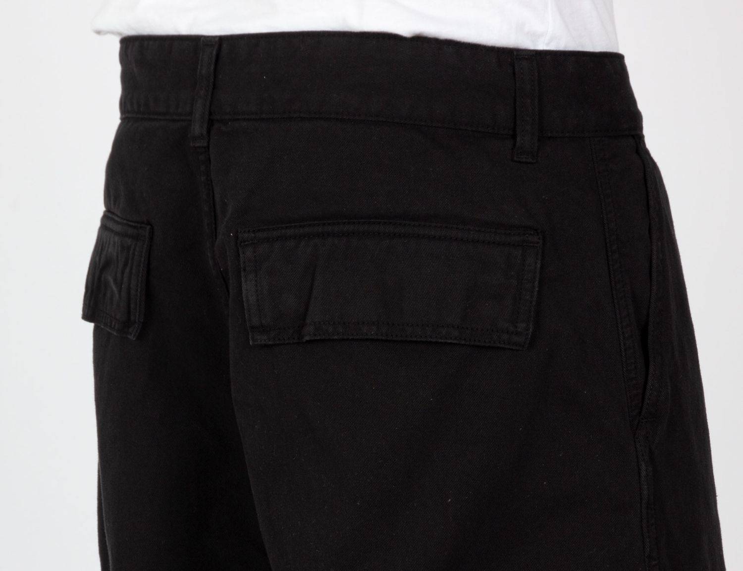 Carhartt WIP Cole Cargo Pant - Black Garment Dyed - Blowout Skateshop