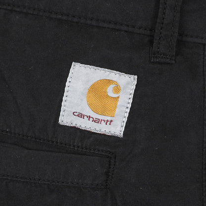 Carhartt WIP Colston Pant - Black Garment Dyed - Blowout Skateshop