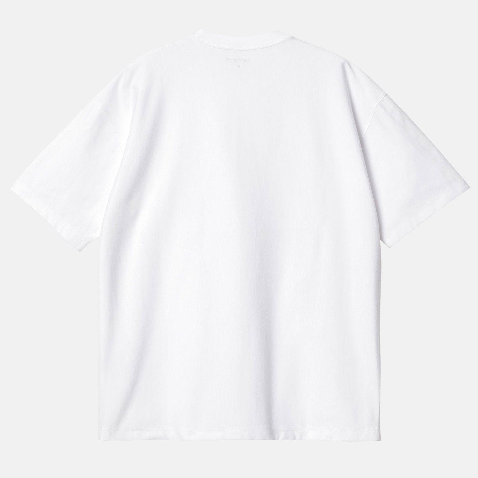 Carhartt WIP Dawson T-Shirt - White - Blowout Skateshop