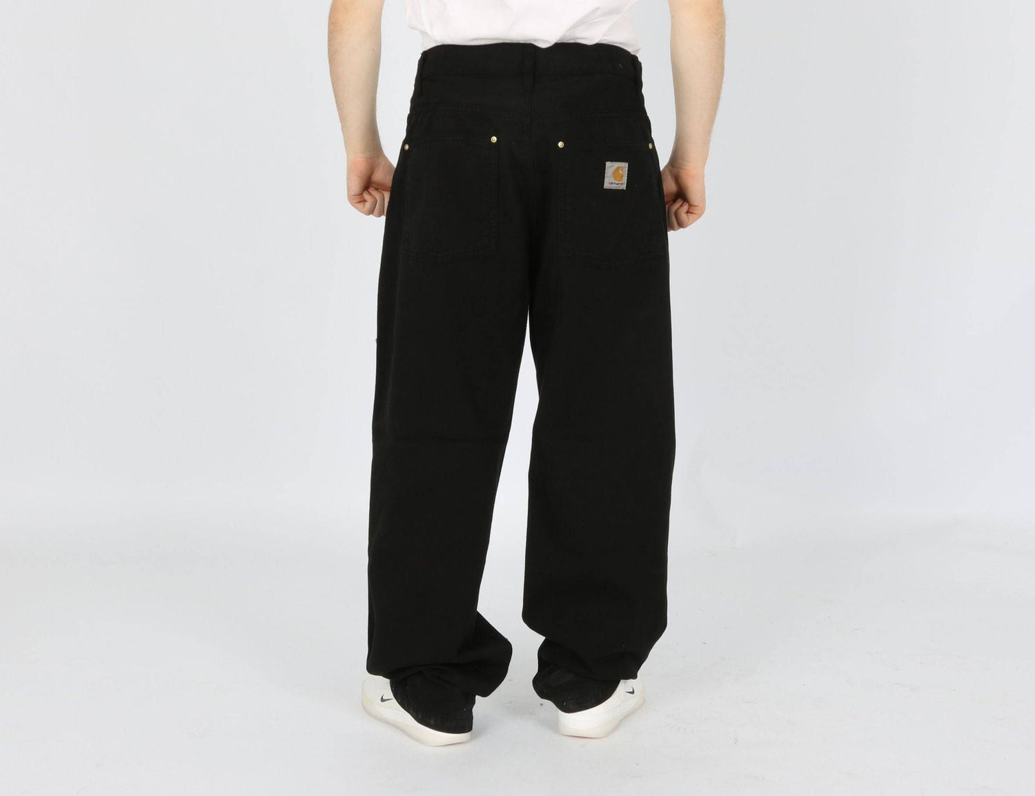 Carhartt WIP Derby Pant - Black Garment Dyed - Blowout Skateshop