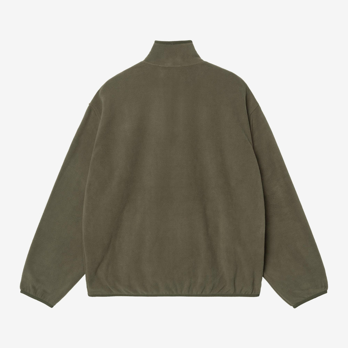 Carhartt WIP Edmore Half Zip Sweat - Cypress / Black, Rückansicht