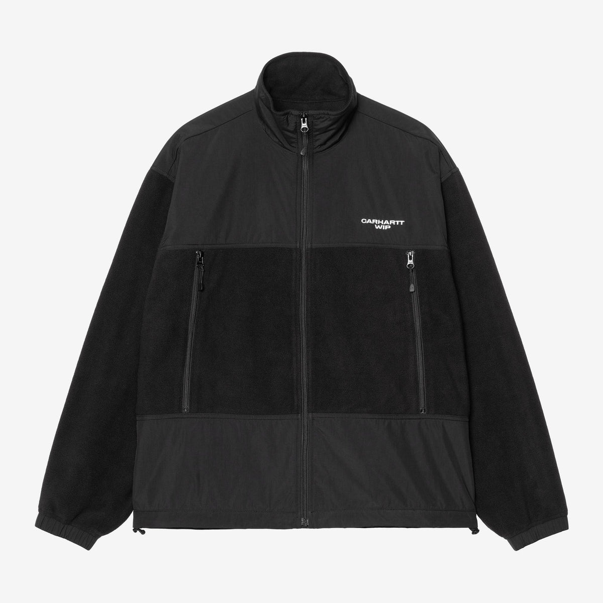 Carhartt WIP Edmore Jacket - Black / White, Vorderansicht