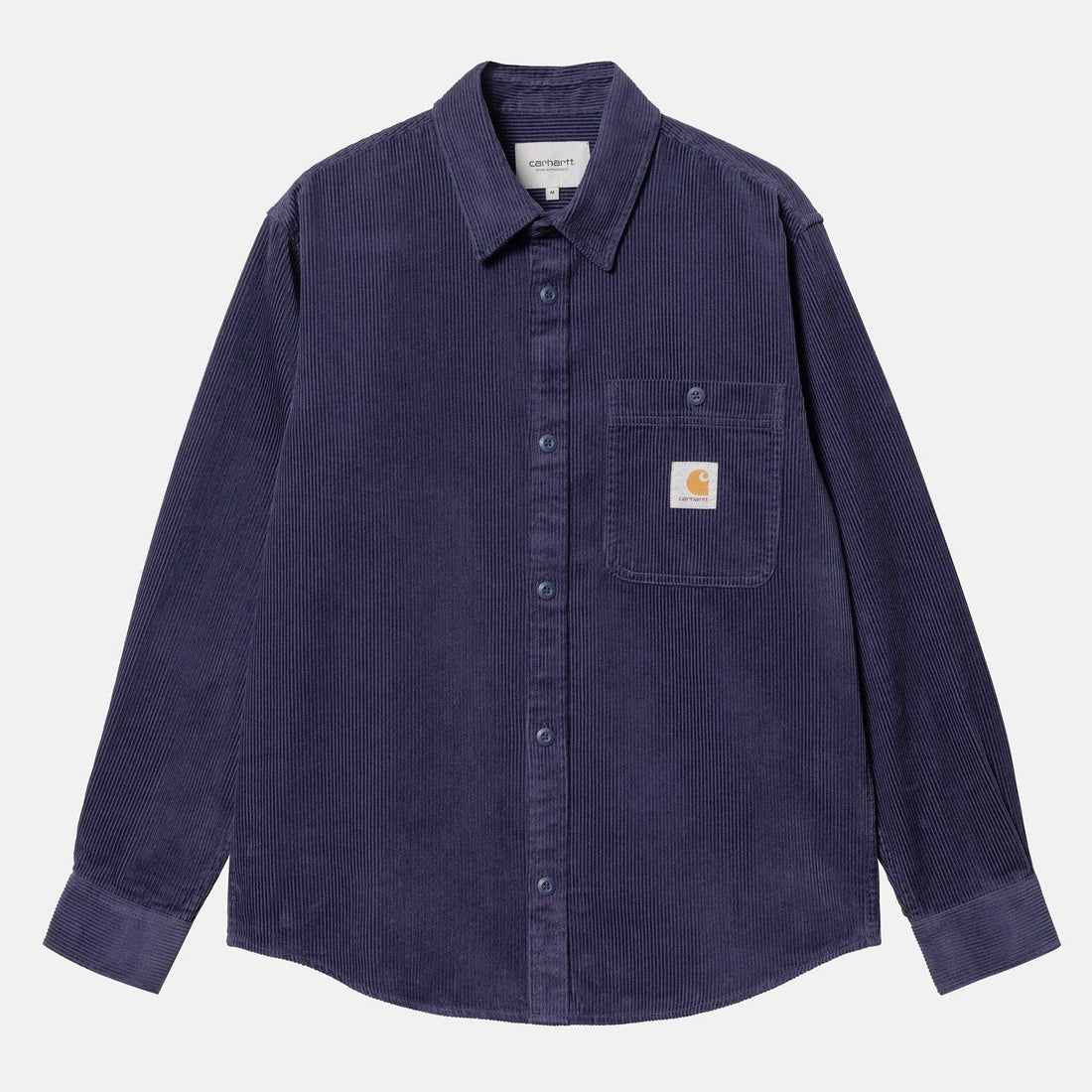 Carhartt WIP Flint Hemd - Aura - Blowout Skateshop