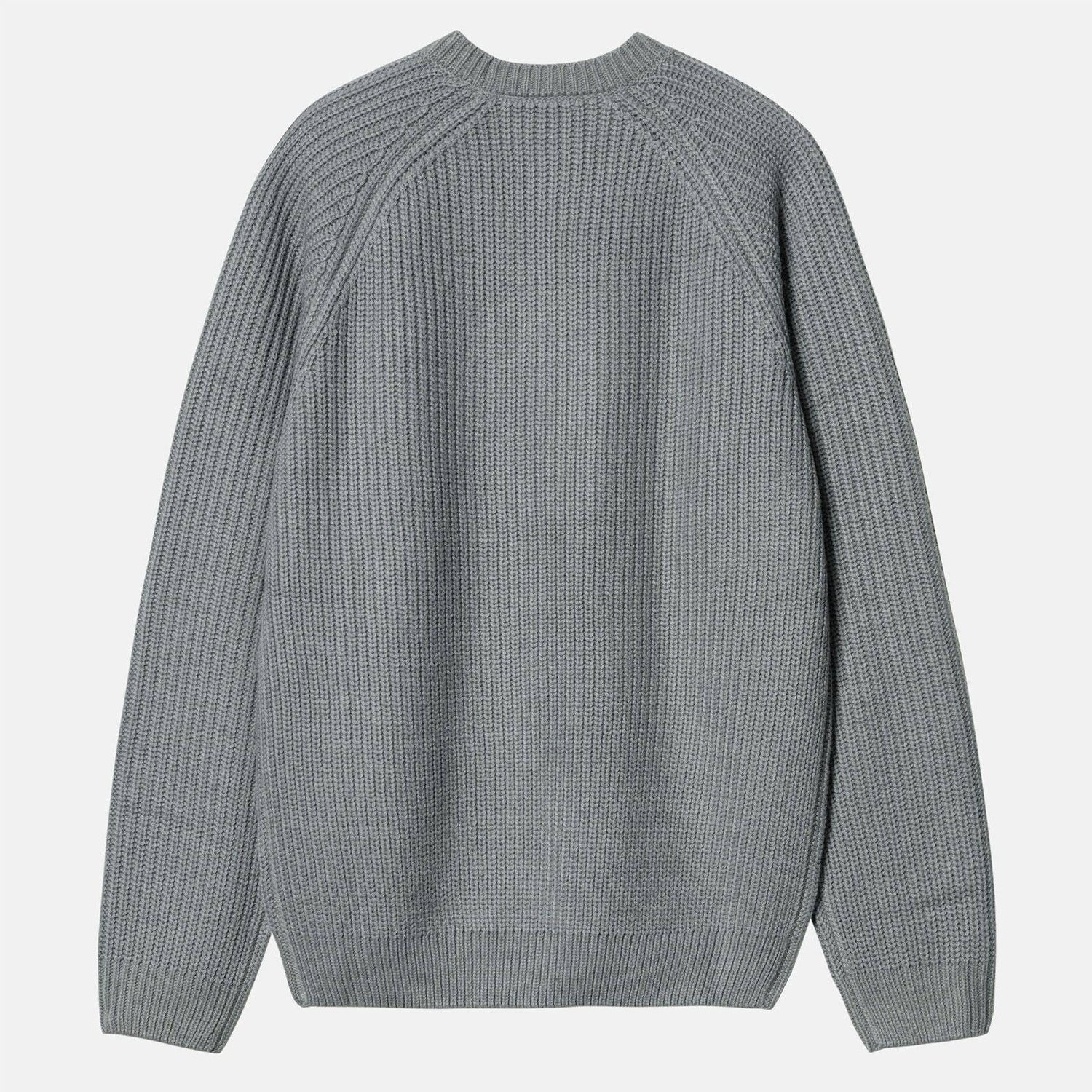 Carhartt WIP Forth Knit Sweater - Dove Grey - Blowout Skateshop