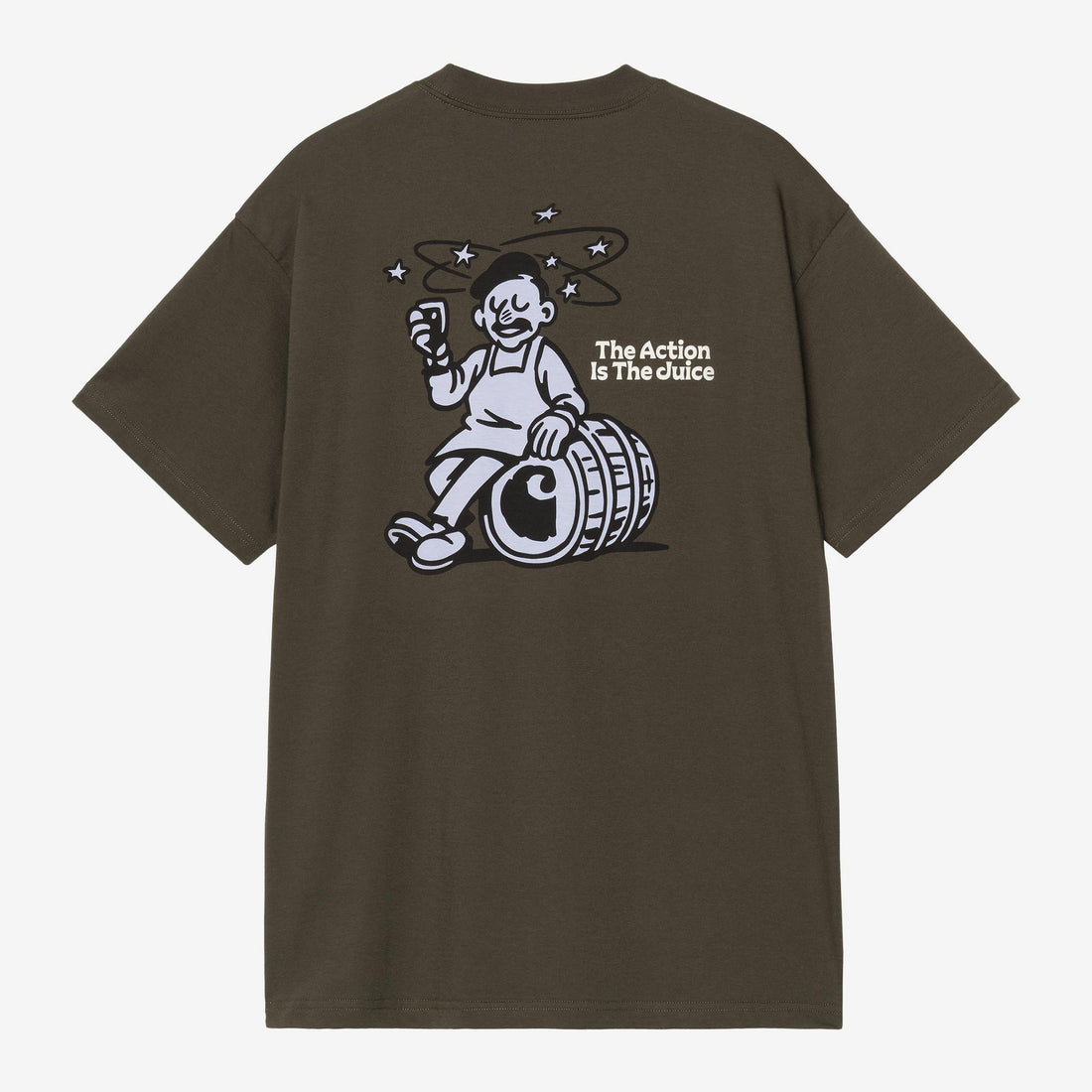 Carhartt WIP Grape Picker T-Shirt - Cypress, Rückansicht
