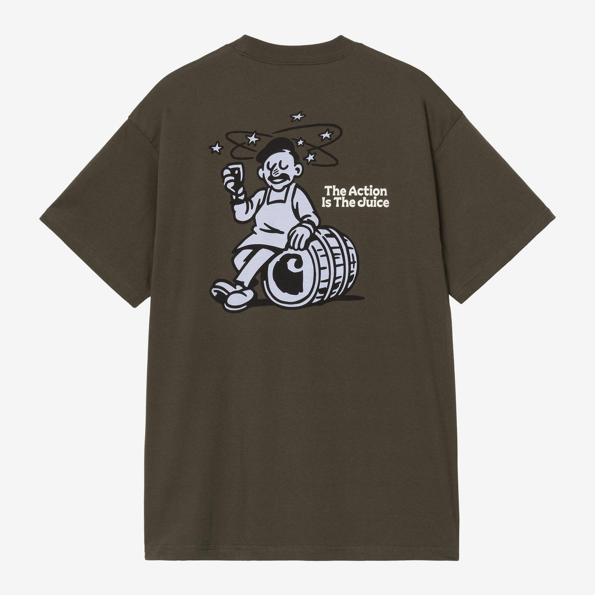 Carhartt WIP Grape Picker T-Shirt - Cypress, Rückansicht