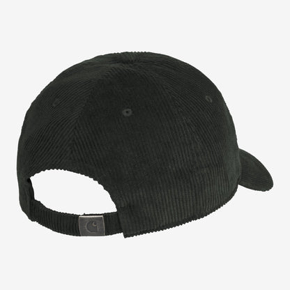 Carhartt WIP Harlem Cap - Raven / White, Rückansicht