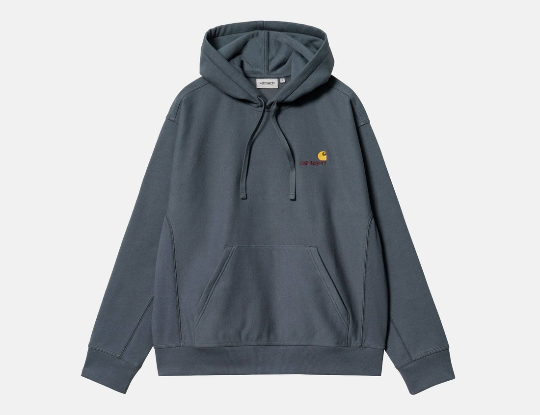 Carhartt WIP Hooded American Script Sweat - Zeus - Blowout Skateshop